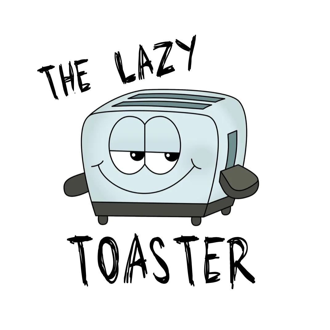 The Lazy Toaster logo